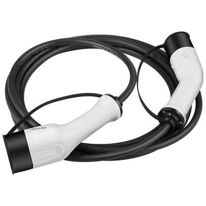Type 2 to Type 2 EV Charging Cable Electric Vehicle Cable 16A 5m 11kW TPU