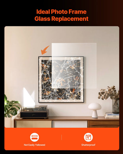 5-pack PET/plexiglass sheets 24 x 36 inch plastic sheets 0.04 inch thick