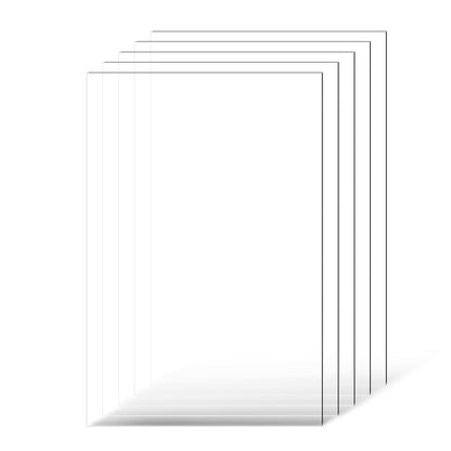 5-pack PET/plexiglass sheets 24 x 36 inch plastic sheets 0.04 inch thick