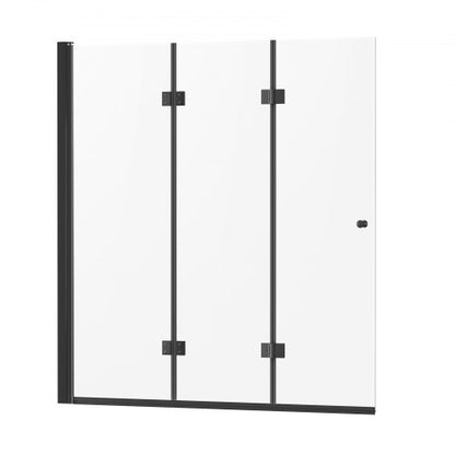 Badkarsduschdörr 137 cm B x 147 cm H Ramlös, vikbar badkarsduschdörr |  EU