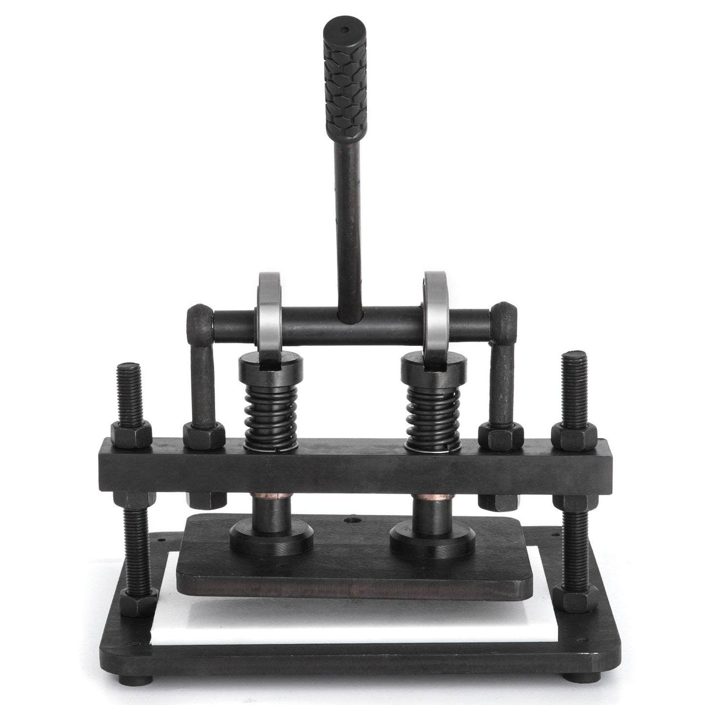Lederschneidemaschine, 260 x 150 mm, manuelle Stanzmaschine, robuste Lederprägemaschine, Handpresse, Form, Lederstanze, Lederhandwerksschneidemaschine für verschiedene Materialien