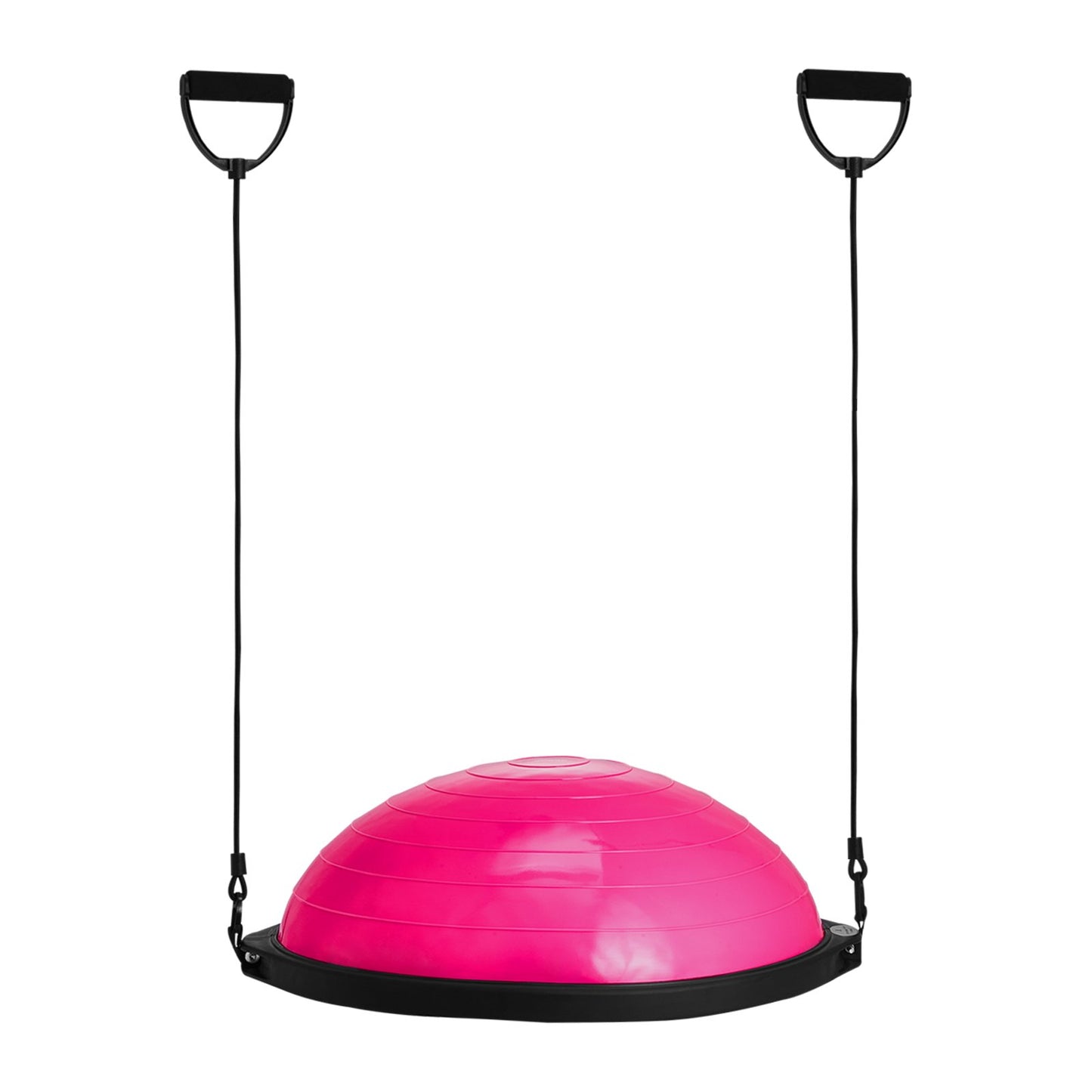 26" Half Exercise Ball Trainer Yoga Balance Stability Ball Resistance Band