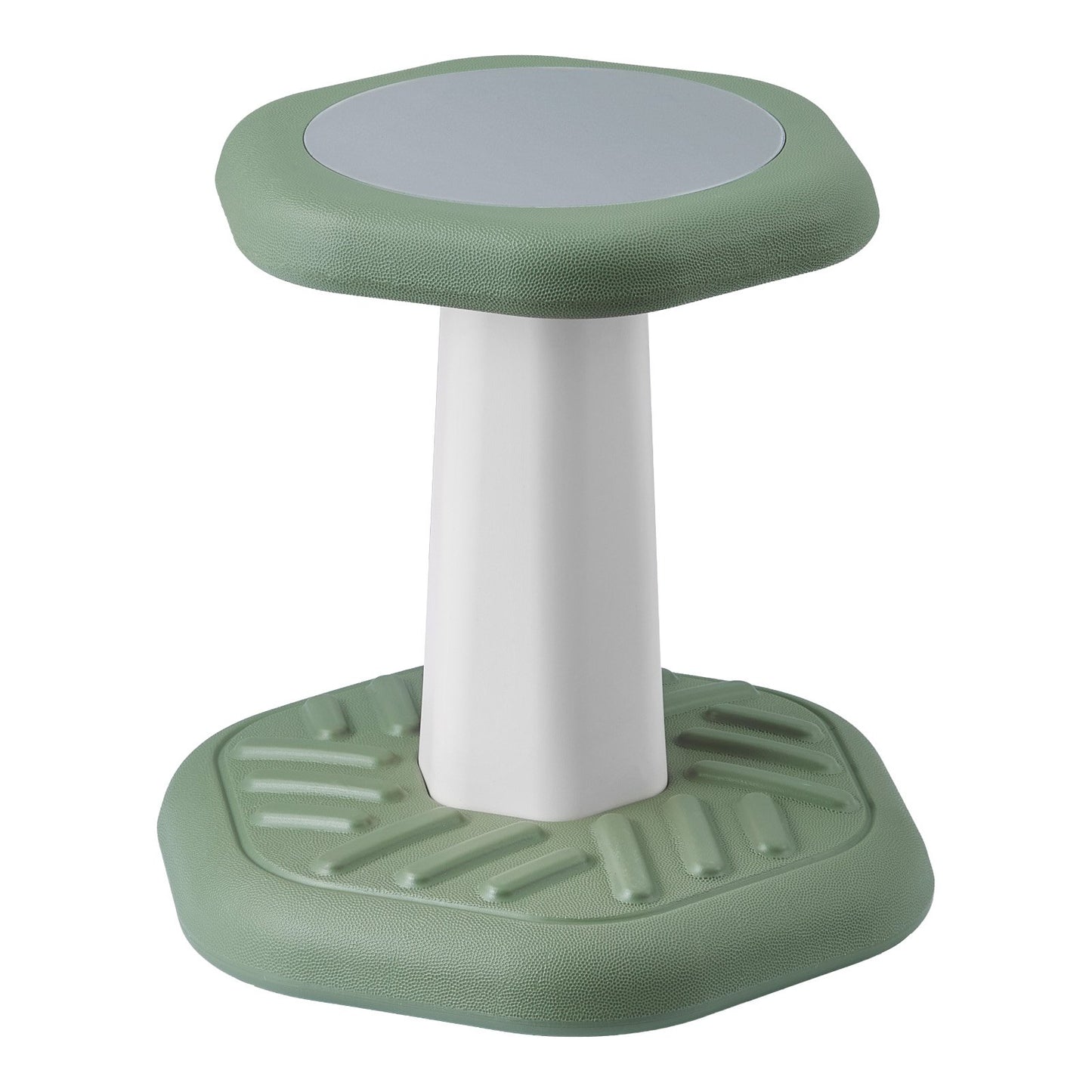 Kids Wobble Chair Active Chair med svampkudde för ålder 3-7 Grön