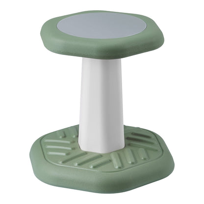Kids Wobble Chair Active Chair med svampkudde för ålder 3-7 Grön