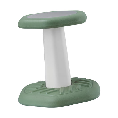 Kids Wobble Chair Active Chair med svampkudde för ålder 3-7 Grön