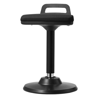 Wobble Chair Höjdjusterbar (24,6-34,4") aktiv stol med handtag svart