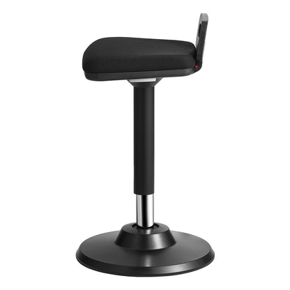 Wobble Chair Höjdjusterbar (24,6-34,4") aktiv stol med handtag svart