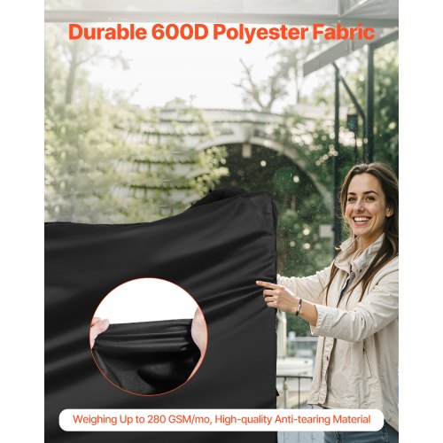 66 Inch Grill Cover Heavy Duty BBQ Gas Grill Cover Outdoor Waterproof