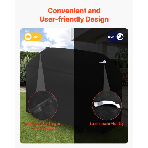 63 Inch Grill Cover Heavy Duty BBQ Gas Grill Cover Outdoor Waterproof | EU