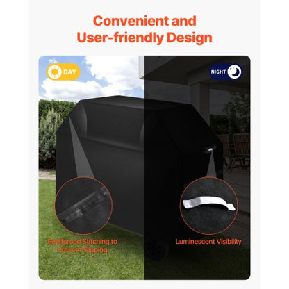 48 Inch Grill Cover Heavy Duty BBQ Gas Grill Cover Outdoor Waterproof | EU