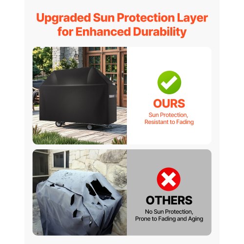 48 Inch Grill Cover Heavy Duty BBQ Gas Grill Cover Outdoor Waterproof | EU