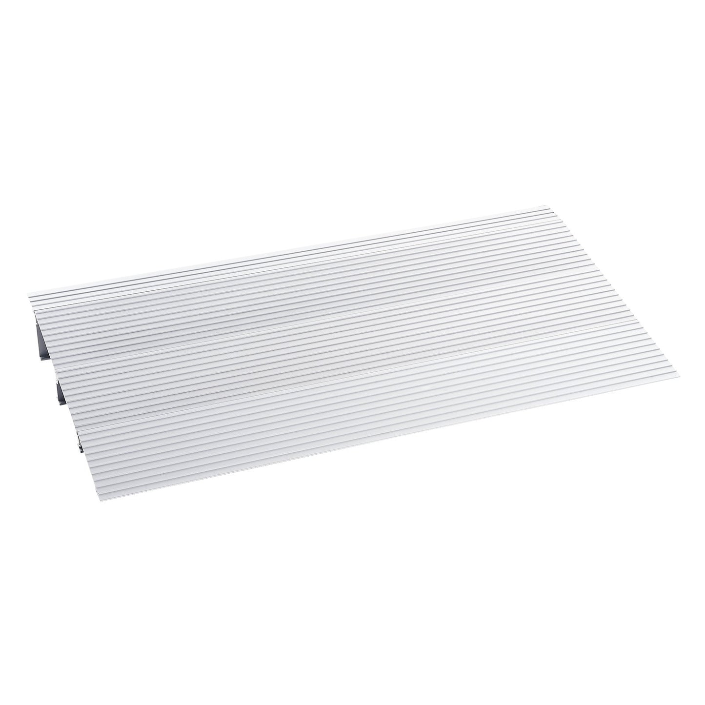 Door Threshold Ramp, 3" Rise, 800 lbs Load Capacity, Wheelchair Door Ramp, Aluminum Threshold Ramp for Doorways, Adjustable Modular Threshold Ramp for Wheelchairs, Scooters, Power Chairs