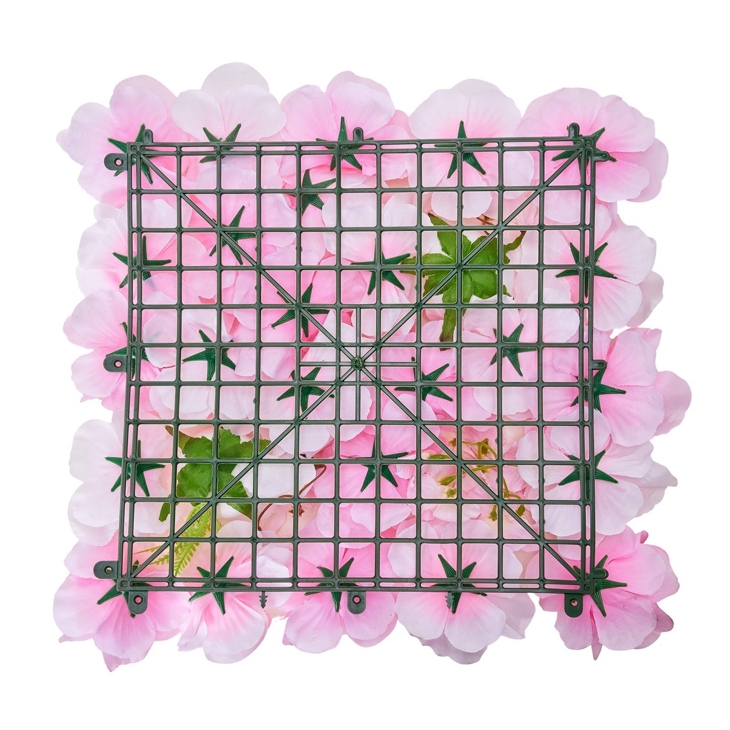 3D Flower Wall Panel 12PCS 15x15 in Artificial Flower Mat for Wedding