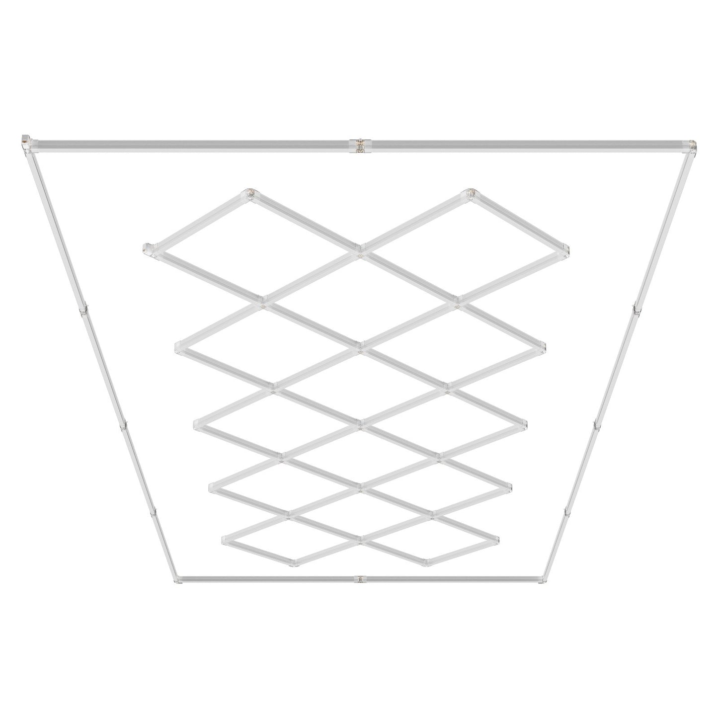 Square LED Garage Lights 88000LM 14 Grids Bright Car Detailing Shop Light