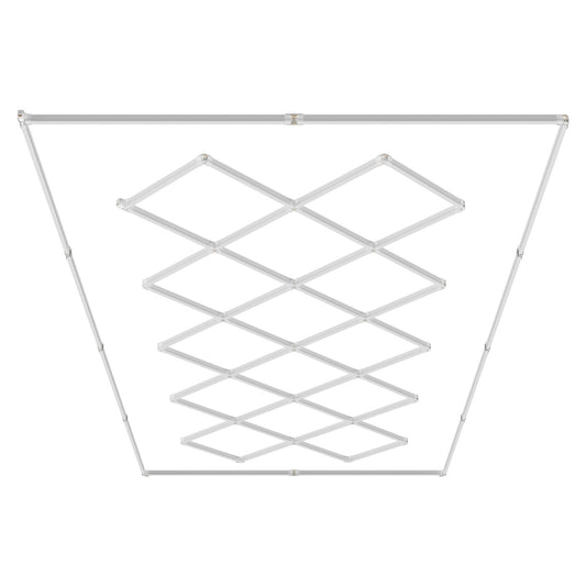 Square LED Garage Lights 88000LM 14 Grids Bright Car Detailing Shop Light
