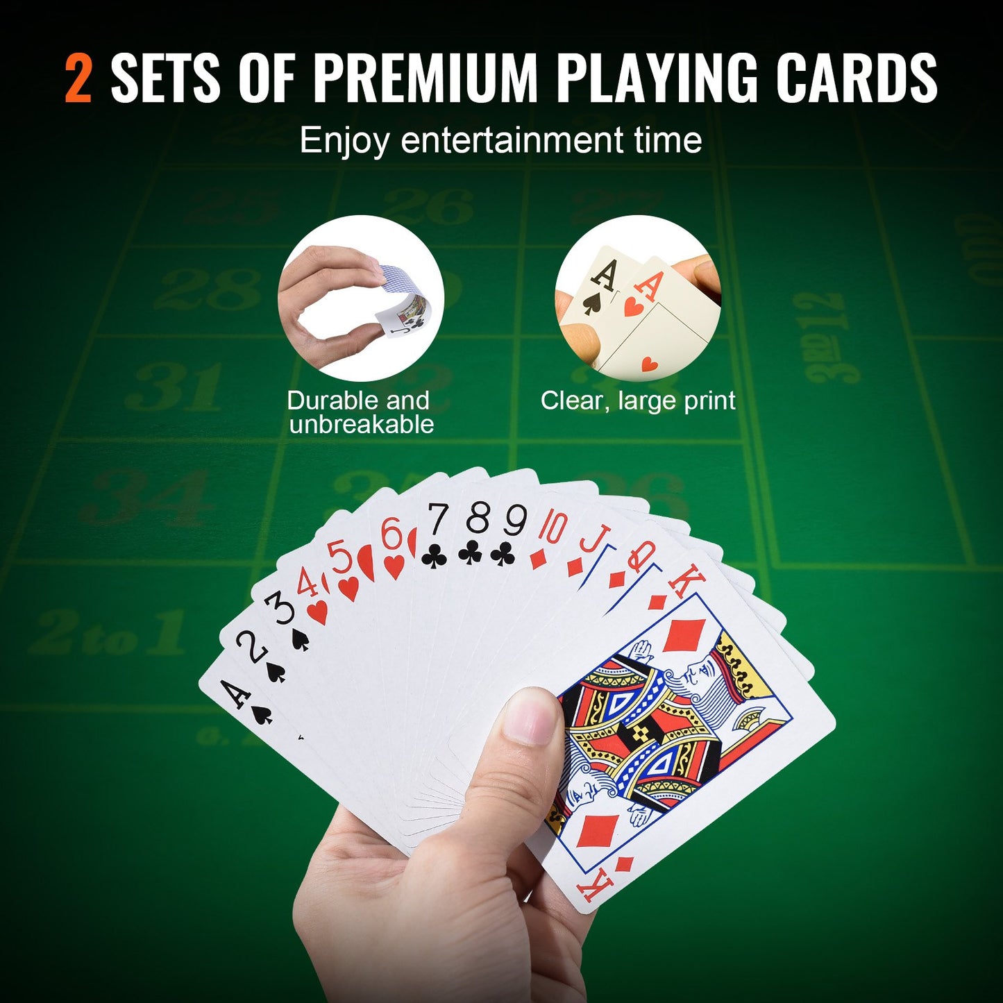 Pokerchipset, 500-bitars pokerset, komplett pokerspelset med aluminiumväska, 11,5 grams kasinomarker, kort, knappar och tärningar, för Texas Hold'em, blackjack, hasardspel