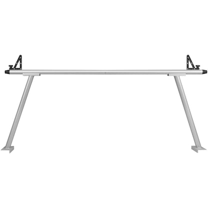 Truck Rack, 800 lbs Kapacitet, 71"x31" Aluminium Steg Rack för lastbil med 8 icke-borrande C-klämmor, Heavy Duty Lastbil Sängställ med två stänger för kajak, surfbräda, timmer, stege