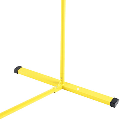 Bärbart Pickleball-nätsystem, 22FT-nät med regleringsstorlek, väderbeständig stabil metallram och starkt PE-nät, Sportnät för utomhusbruk med bärväska, Enkel installation, Lek på bakgårdens uppfart