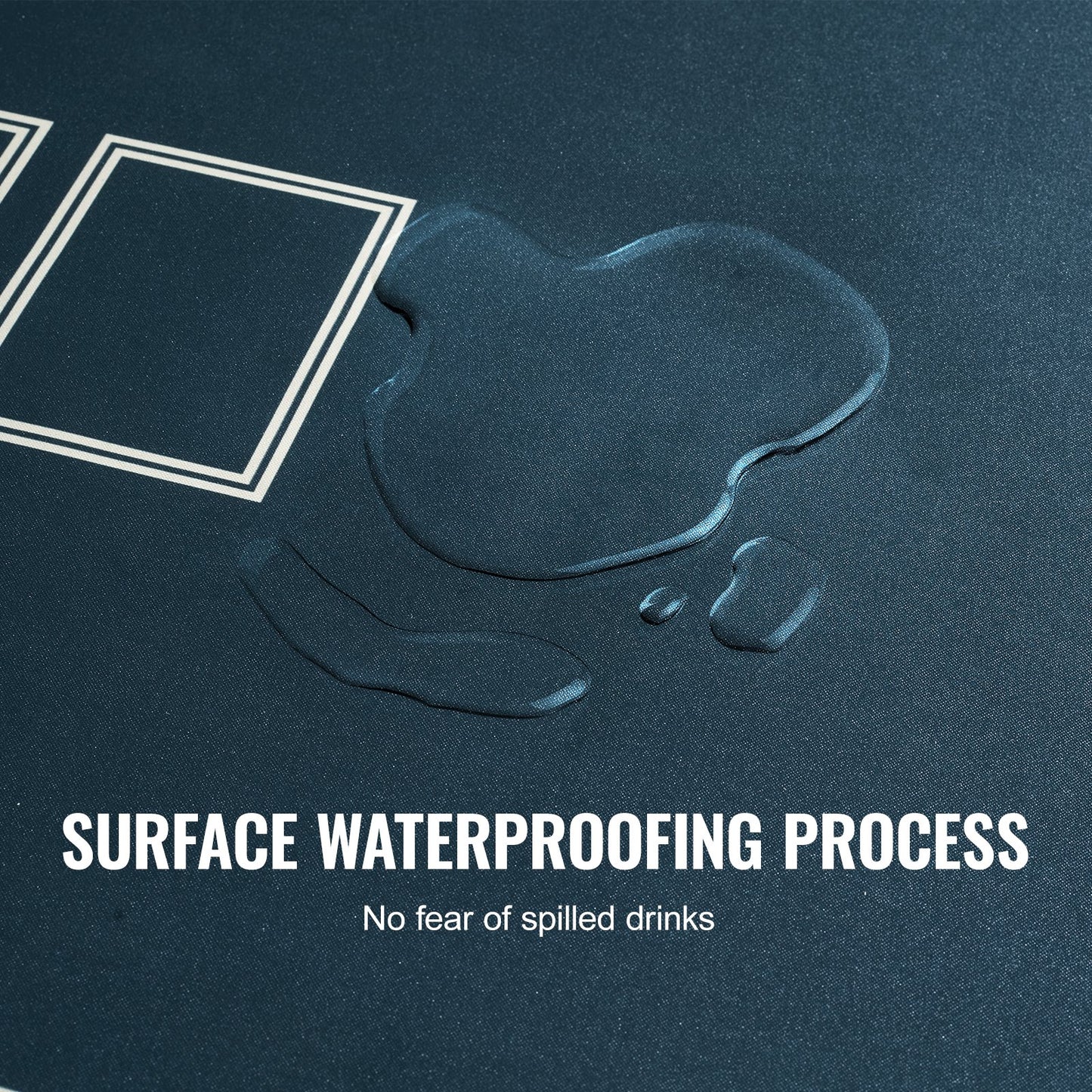 Poker table top 70 x 35 inch poker mat 6-8 players Foldable with bag green