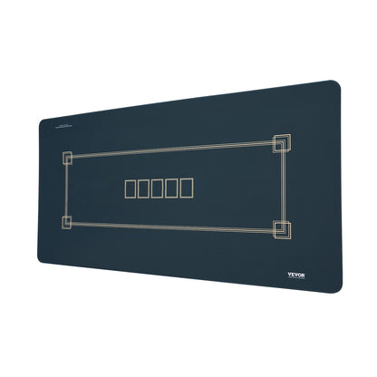 Poker table top 70 x 35 inch poker mat 6-8 players Foldable with bag green