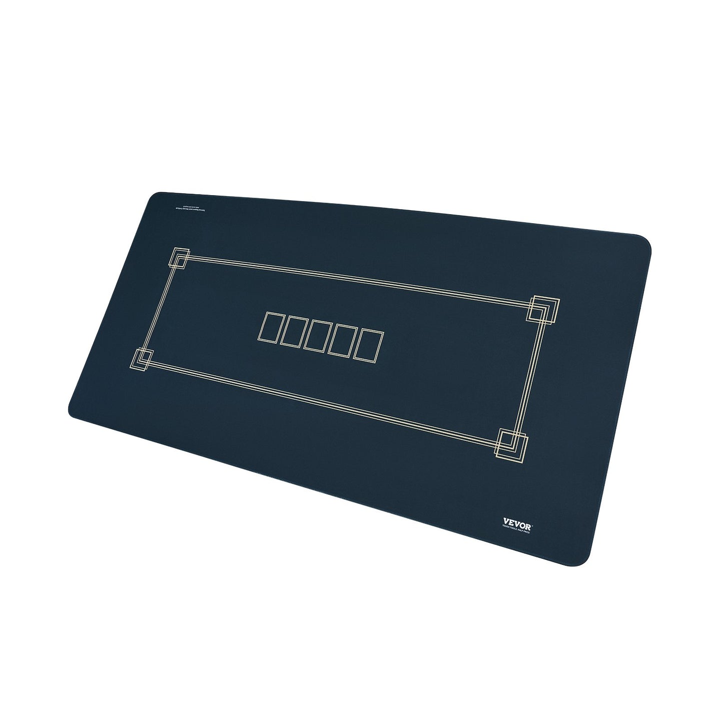 Poker table top 70 x 35 inch poker mat 6-8 players Foldable with bag green