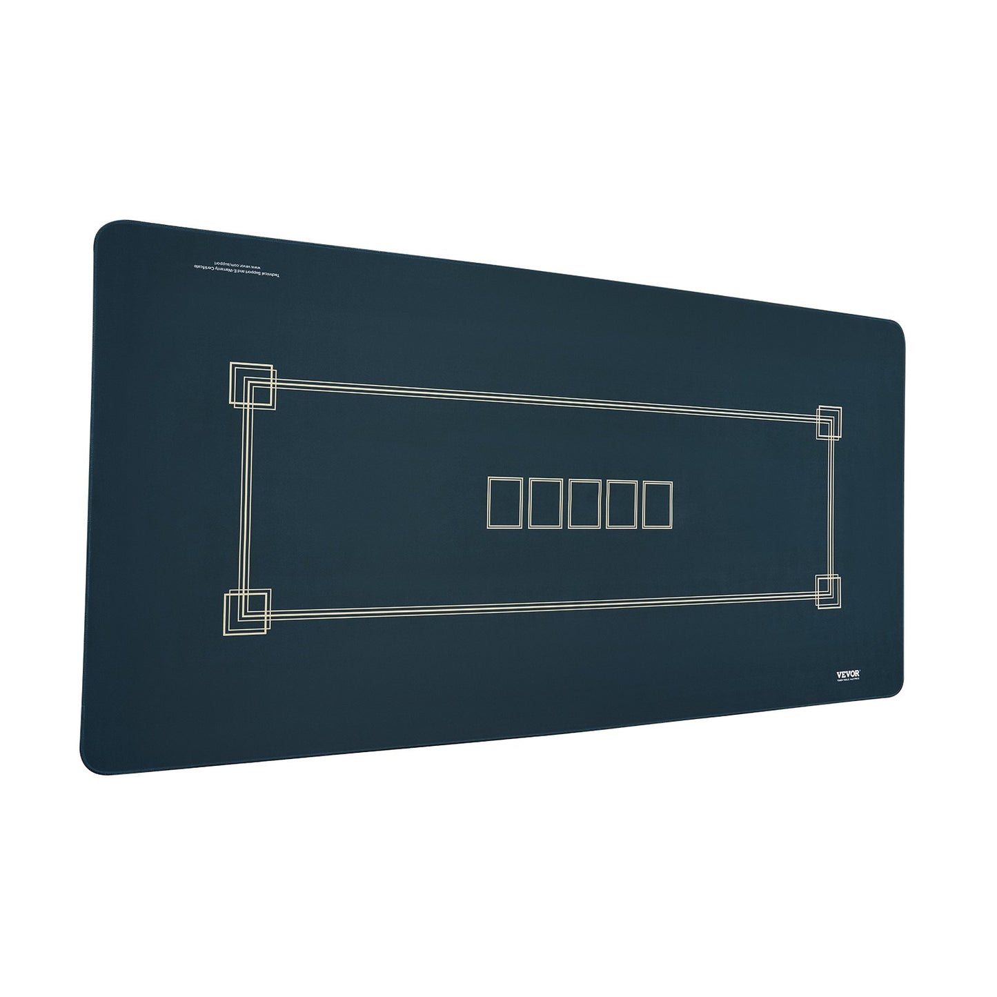 Poker table top 70 x 35 inch poker mat 6-8 players Foldable with bag green