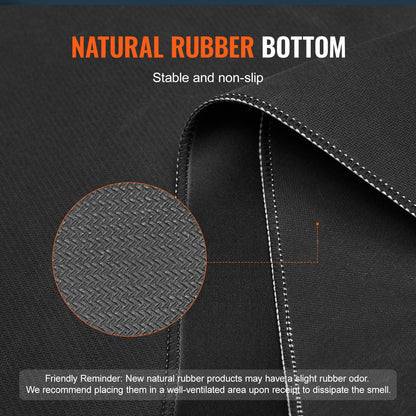 Poker Table Top 70 x 35 Inch Poker Mat 6-8 Players Foldable with Bag Black