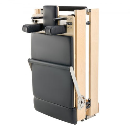 Foldable Pilates Reformer Wooden Pilates Machine for Home Gym | EU