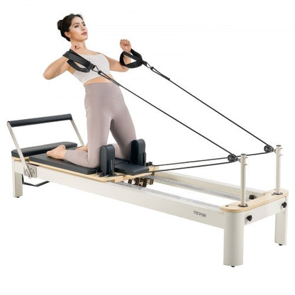 Pilates Reformer Pilatesmaskin Hemmagymutrustning med Motstånd |  EU