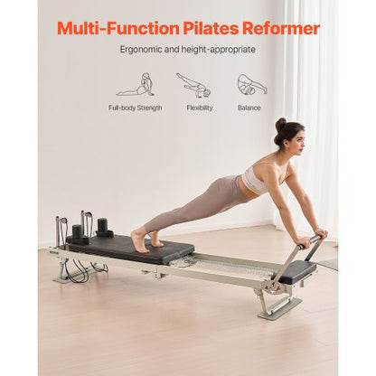 Faltbares Pilates Reformer Pilates-Gerät Heim-Fitnessstudio-Trainingsgerät | EU