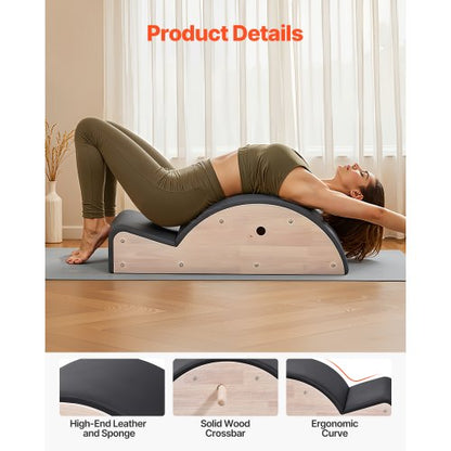 Pilates Wirbelsäulenkorrektur Arc Fitnesszubehör Wirbelsäulenübungen Gummiholz | EU