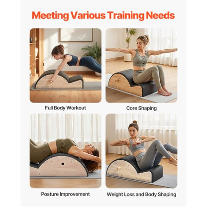 Pilates Wirbelsäulenkorrektur Arc Fitnesszubehör Wirbelsäulenübungen Gummiholz | EU
