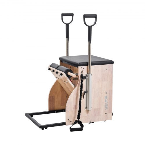 Pilates Chair Split Pedal Stability Combination Full Body Exercise Chairs Handles | EU