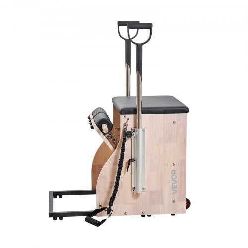 Pilates Chair Split Pedal Stability Combination Full Body Exercise Chairs Handles | EU