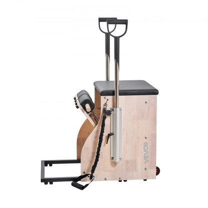 Pilates Chair Split Pedal Stability Combination Full Body Exercise Chairs Handles | EU