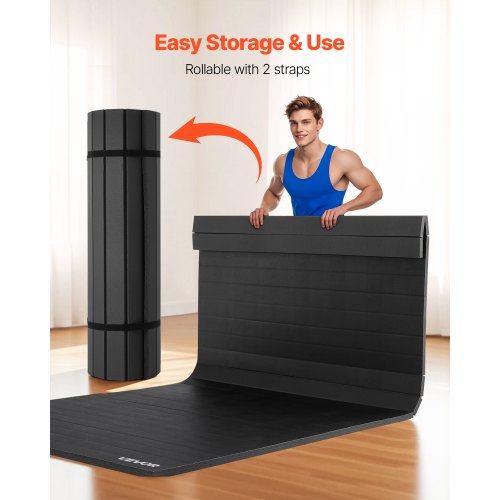 Brottningsmatta Roll-Up Kampsportsmatta 3x1,5m Gymnastik MMA Jiu Jitsu Matta |  EU