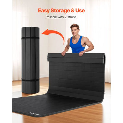 Brottningsmatta Roll-Up Kampsportsmatta 3x1,5m Gymnastik MMA Jiu Jitsu Matta |  EU