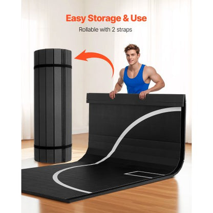 Brottningsmatta Upprullbar Kampsportsmatta 3x3m Gymnastik MMA Jiu Jitsu Matta |  EU