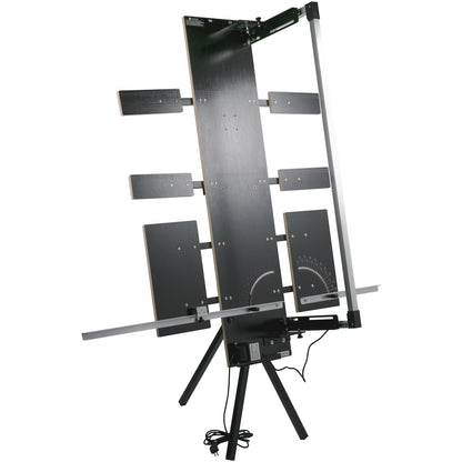 Styroporschneidemaschine 42cm Max. Schnittstärke Schaumstoffschneider 115cm Max. Länge Heißdraht-Schaumschneider 0-90° Styroporschneider Sechs Heizdrähte mit Standfuß seitliche Platte zum Schneiden von Schaumstoff Perlgarn