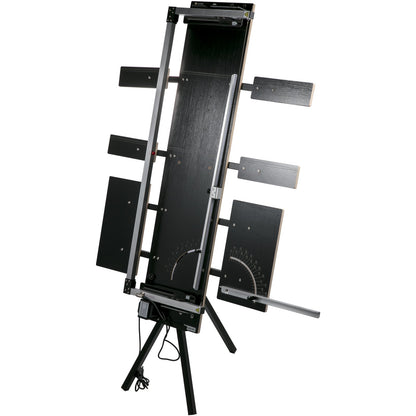 Styroporschneidemaschine 42cm Max. Schnittstärke Schaumstoffschneider 115cm Max. Länge Heißdraht-Schaumschneider 0-90° Styroporschneider Sechs Heizdrähte mit Standfuß seitliche Platte zum Schneiden von Schaumstoff Perlgarn