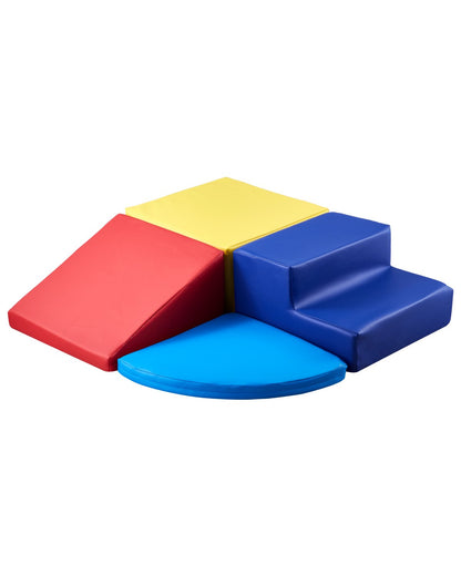 Climbing Toys 4-Piece Foam Climbing Blocks for Toddlers and Preschoolers