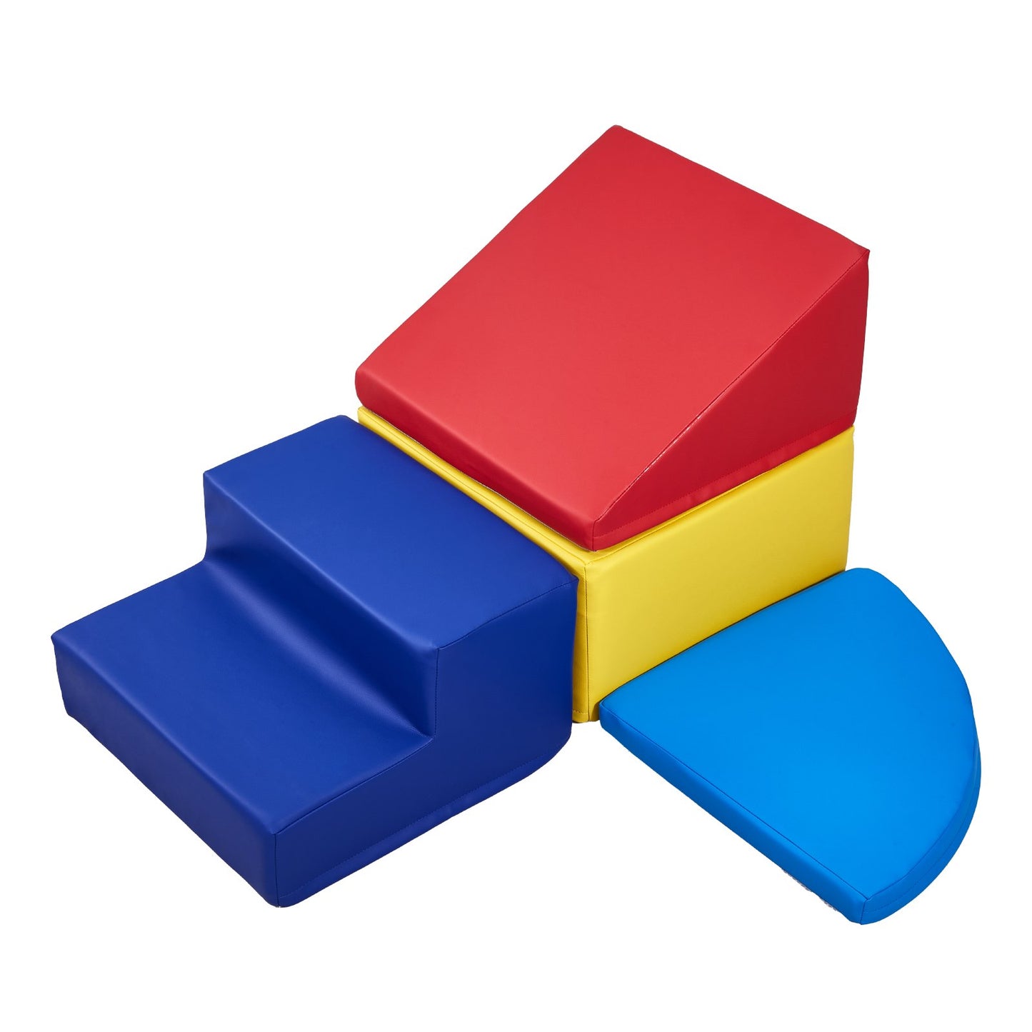 Climbing Toys 4-Piece Foam Climbing Blocks for Toddlers and Preschoolers