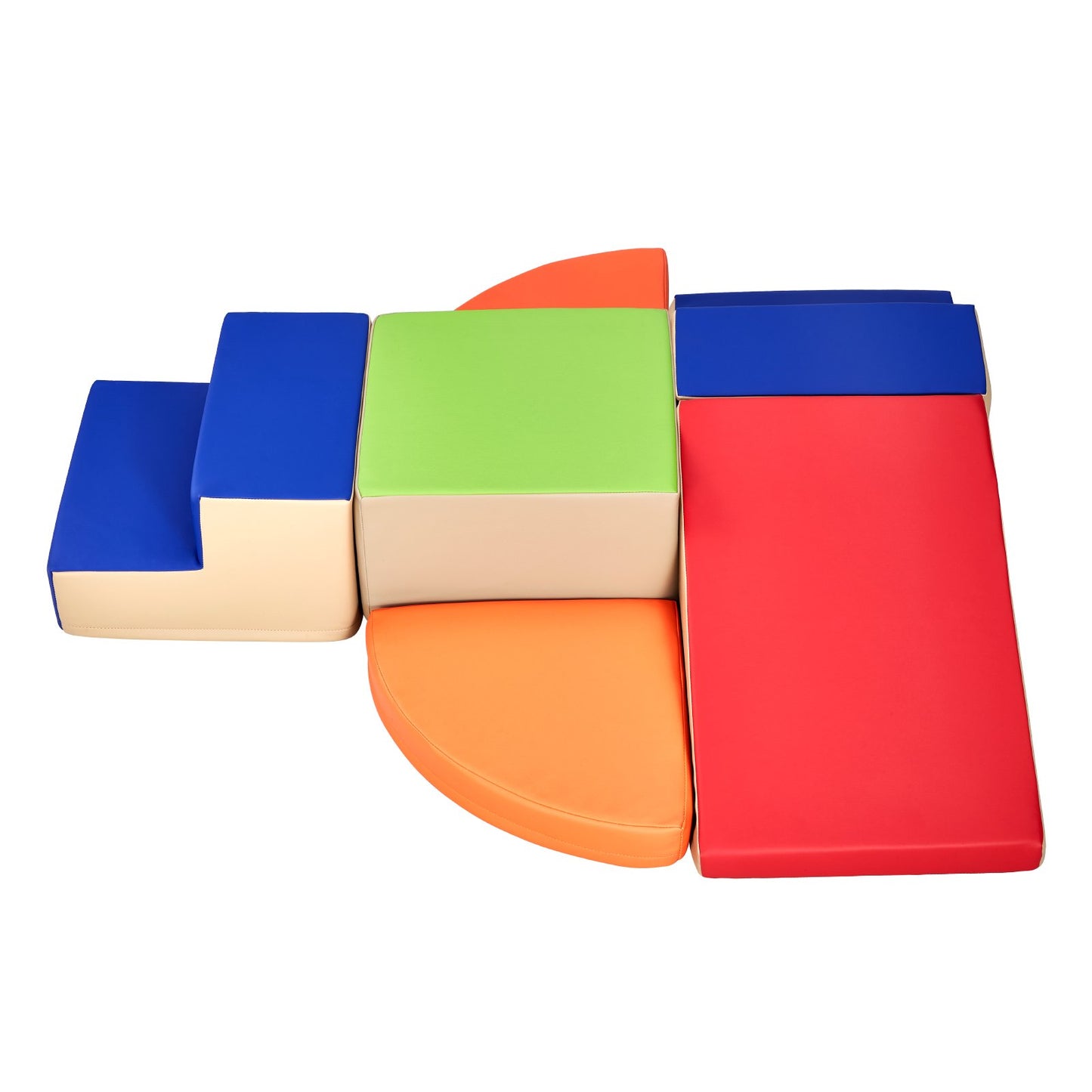 Climbing Toys 6 Pieces Foam Climbing Blocks for Toddlers and Preschoolers