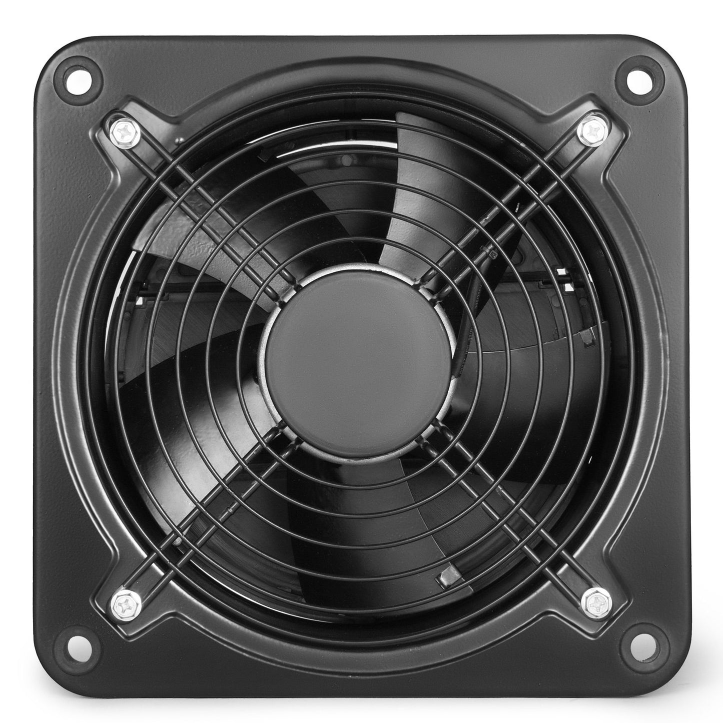 Industriell Ventilation Extractor Metall Axial Avgas 250MM/10 Inch Air Puller Fläkt (250MM/10 Inch)