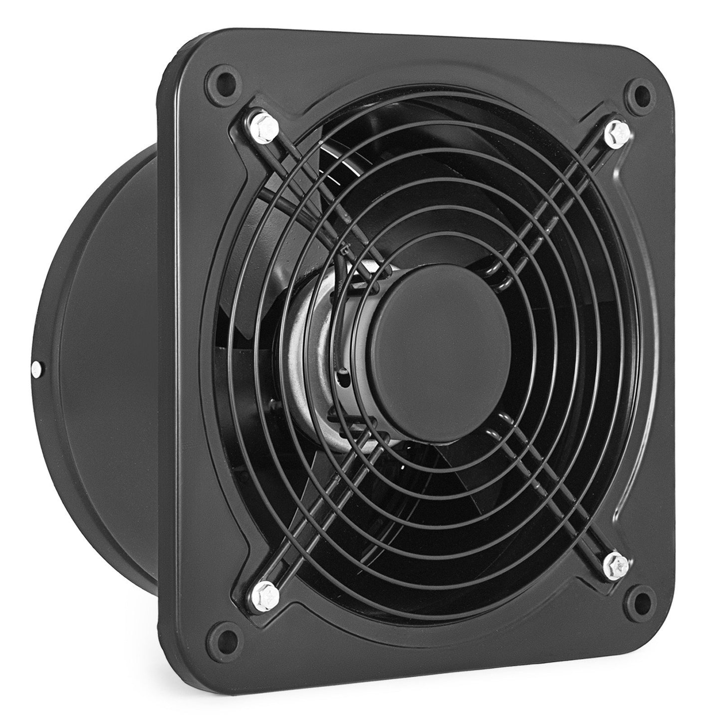 Industriell Ventilation Extractor Metall Axial Avgas 250MM/10 Inch Air Puller Fläkt (250MM/10 Inch)