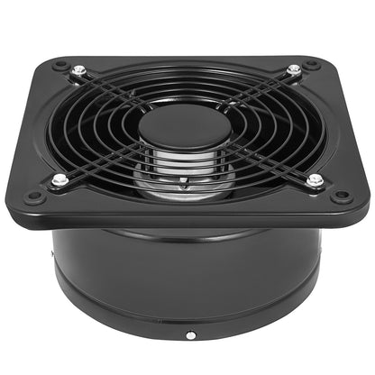 Industriell Ventilation Extractor Metall Axial Avgas 250MM/10 Inch Air Puller Fläkt (250MM/10 Inch)