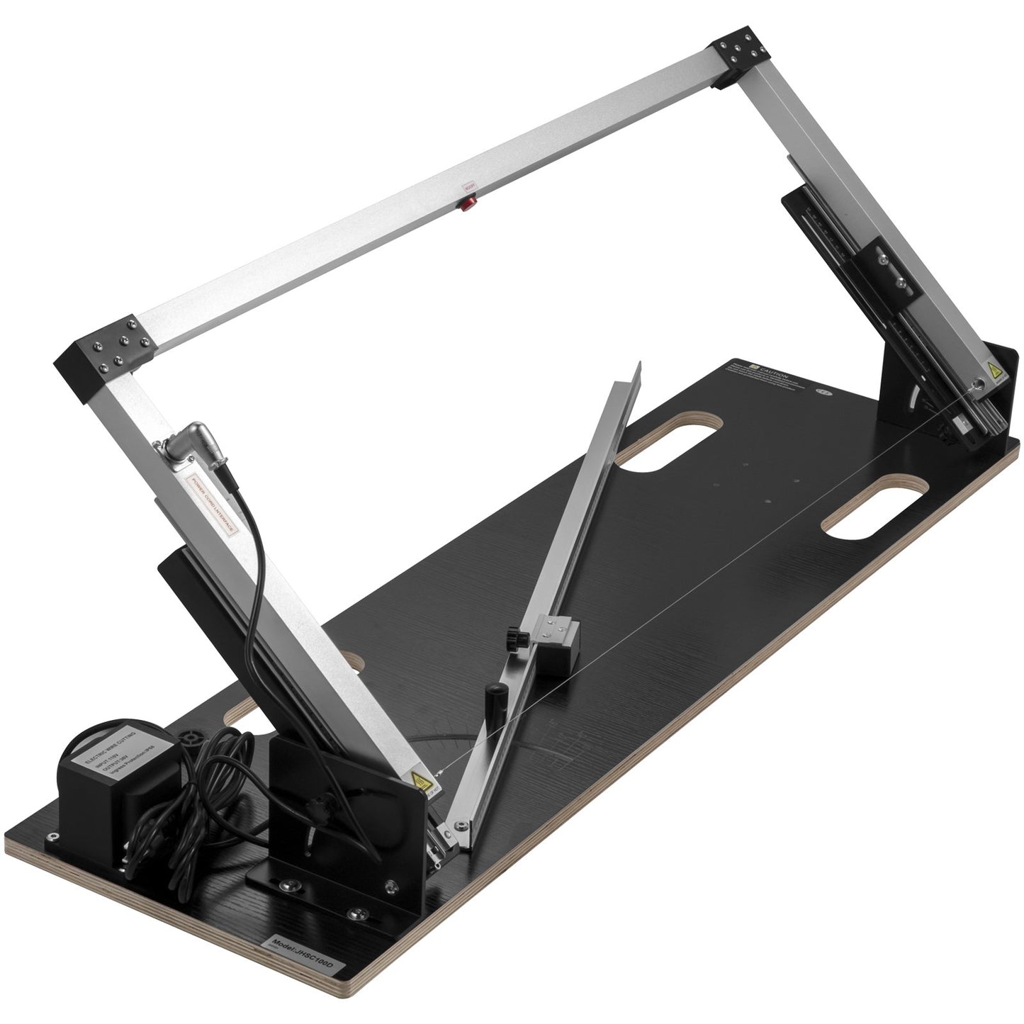Desktop Frigolit Skärmaskin 42 cm Max. Skärtjocklek Skumskärare 112 cm Max. Klipplängd Varmtrådsskumskärare 0-90° frigolitskärare med sex värmetrådar för skärning av skum Pärlbomull