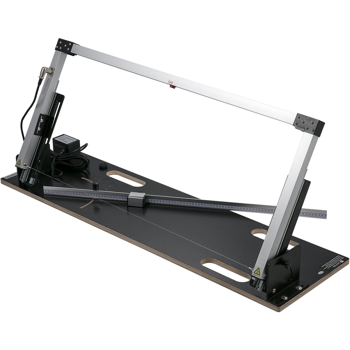 Desktop Frigolit Skärmaskin 42 cm Max. Skärtjocklek Skumskärare 112 cm Max. Klipplängd Varmtrådsskumskärare 0-90° frigolitskärare med sex värmetrådar för skärning av skum Pärlbomull