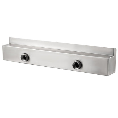 600mm Stainless Steel Waterfall Water Leaf Cascade Koi Fish Pond Bottom Inlet