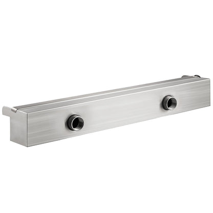 Vevor Waterfall Pool Fountain Rektangulär & Led Strip Light 23,6" X 4,5" X 3,1